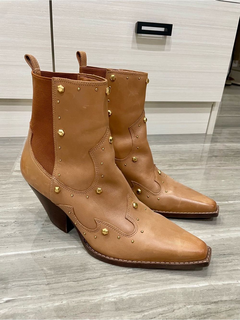Vince Camuto Studded Booties